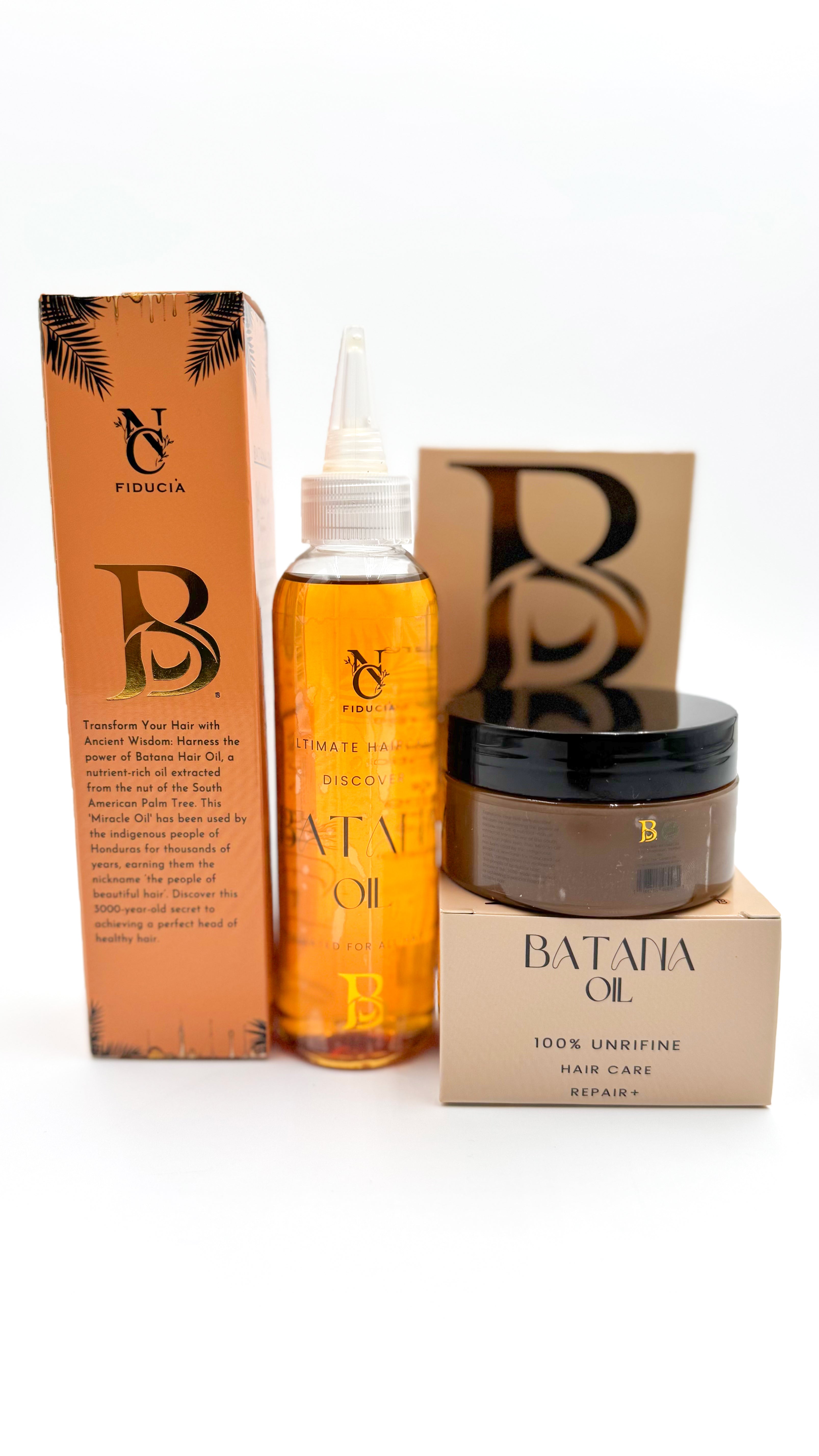 Batana Oil Bundle – Luxury Set for Hair & Skin - Official Batana Oil