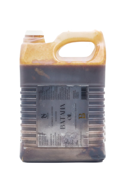 1 Gallon 100% Pure Batana Hair Oil – Strengthen, Restore, and Shine